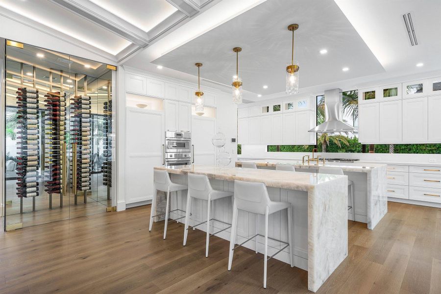 Furnished interior view inside a new home in , Boca Raton (Image 70).
