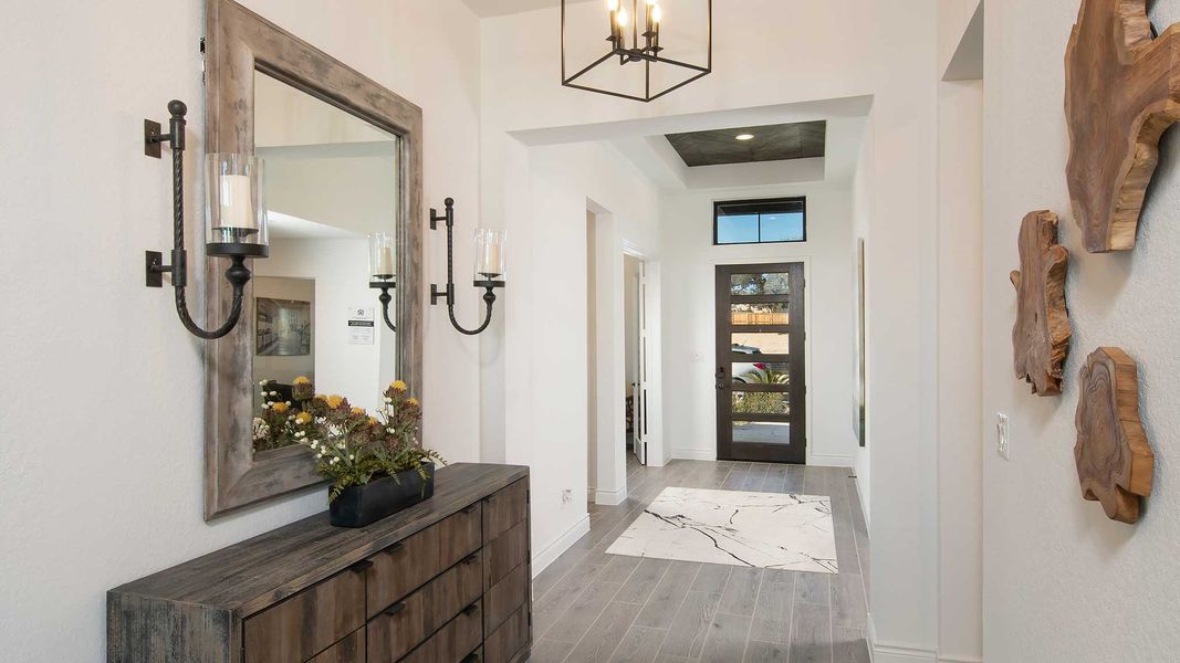 Furnished interior view inside a new home in Valencia, Manvel (Image 7). Furnished interior view inside a new home in Valencia, Manvel (Image 7).