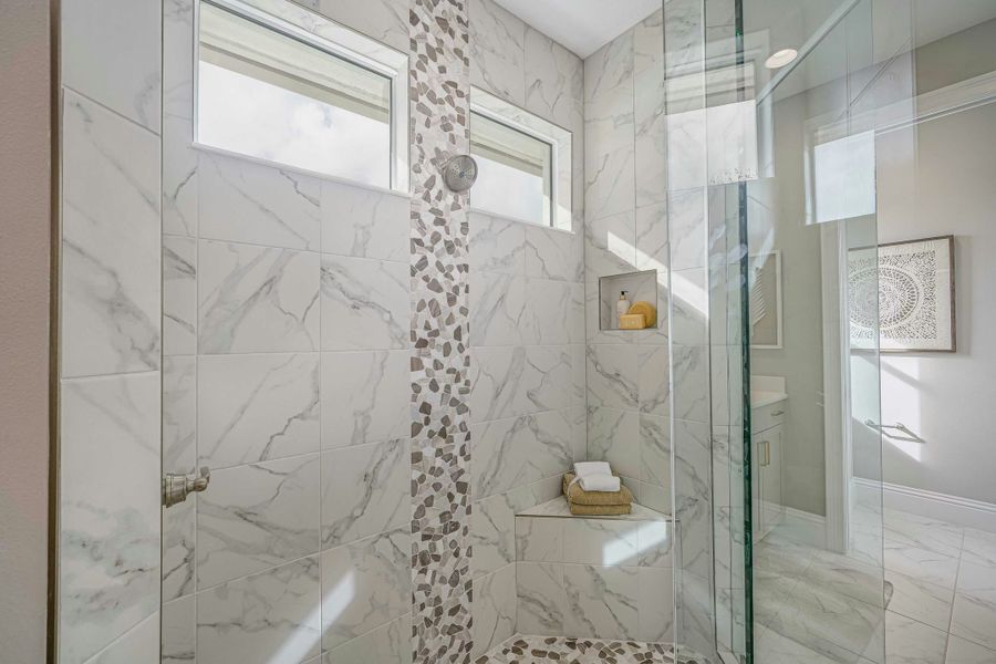 Representative furnished interior of a home built from the Cecelia 43 by GHO Homes in Tesoro Club, Port St. Lucie (Image 14).