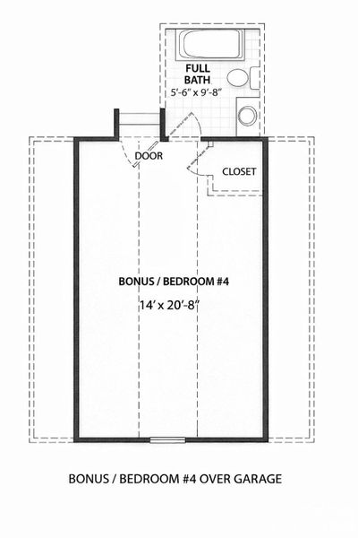 Bonus / BR#4 with Full Bath #3