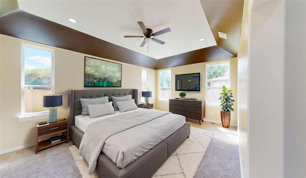 Furnished interior view inside a new home in , Balch Springs (Image 9).