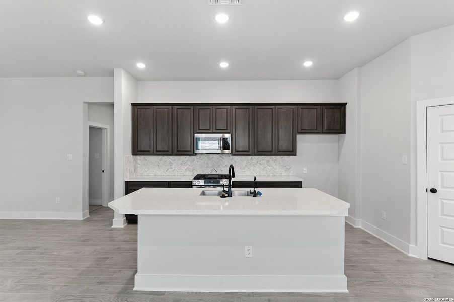 Furnished interior view inside a new home in Stillwater Ranch, San Antonio (Image 6).
