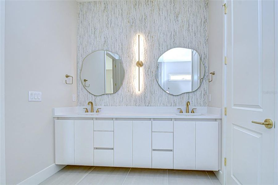 Furnished interior view inside a new home in , Tampa (Image 50).