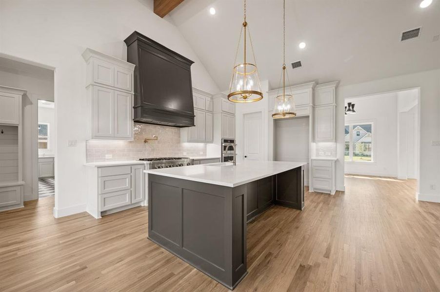 Furnished interior view inside a new home in NorthGlen, Haslet (Image 14).