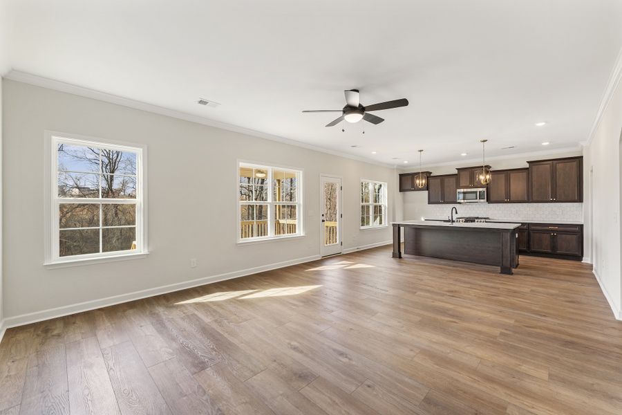 Spacious, unfurnished interior of a new home in Parris Meadows, Chesnee (Image 23).