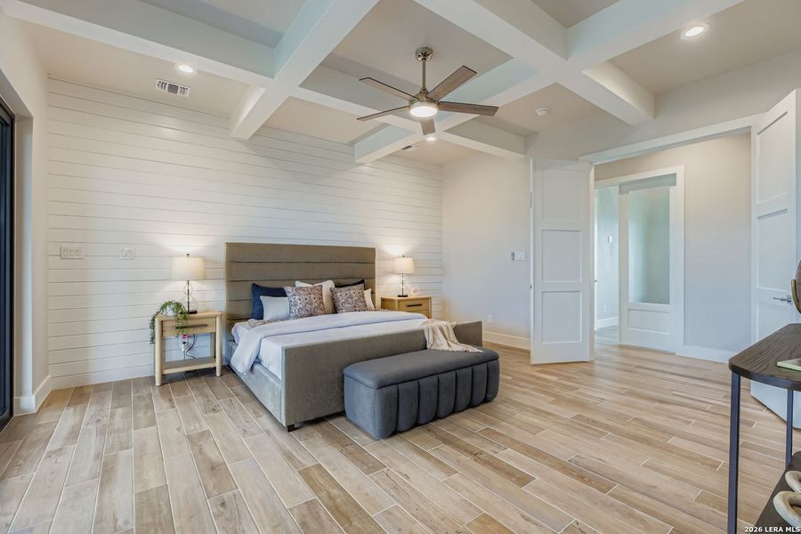 Furnished interior view inside a new home in , San Antonio (Image 33).