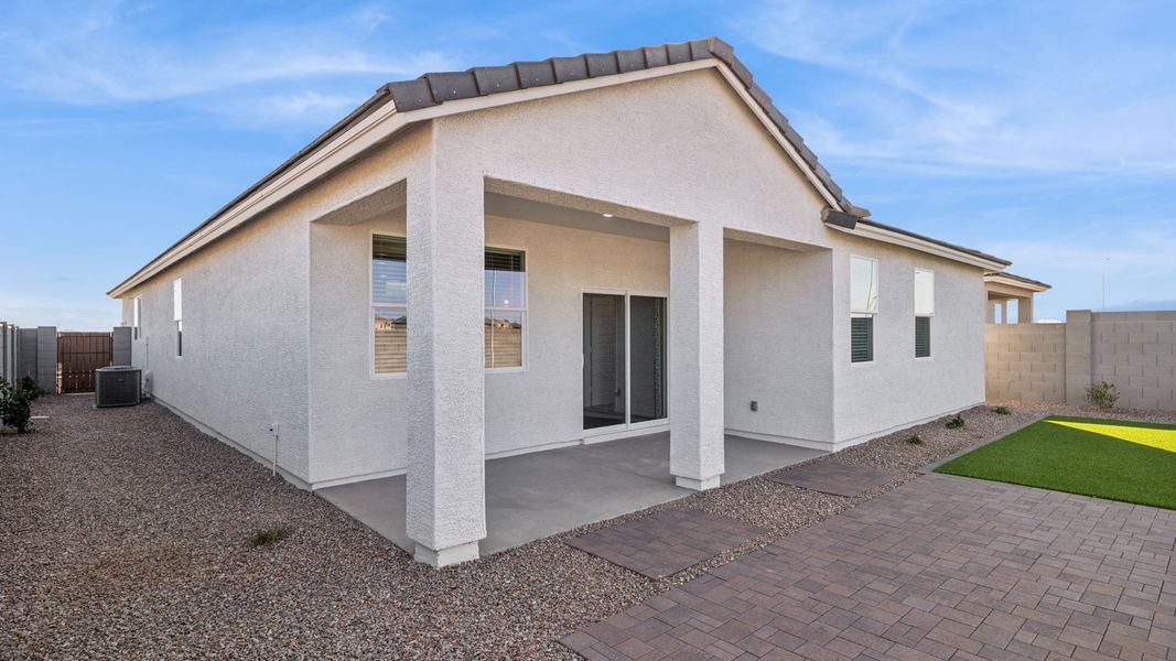 Exterior details and patio area of a home in Del Rio Ranch, Avondale (Image 26). Exterior details and patio area of a home in Del Rio Ranch, Avondale (Image 26).