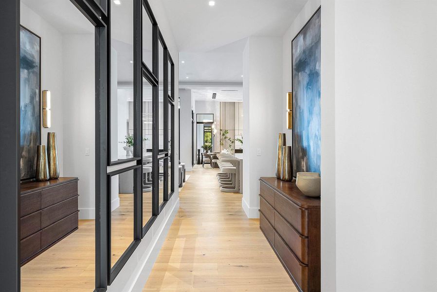 Furnished interior view inside a new home in , Delray Beach (Image 53).