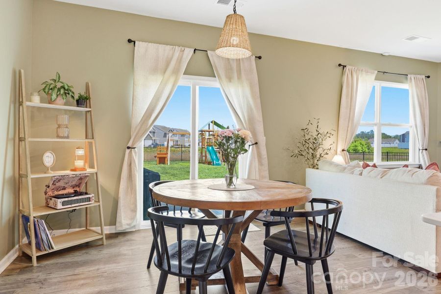 Furnished interior view inside a new home in , Fletcher (Image 11).