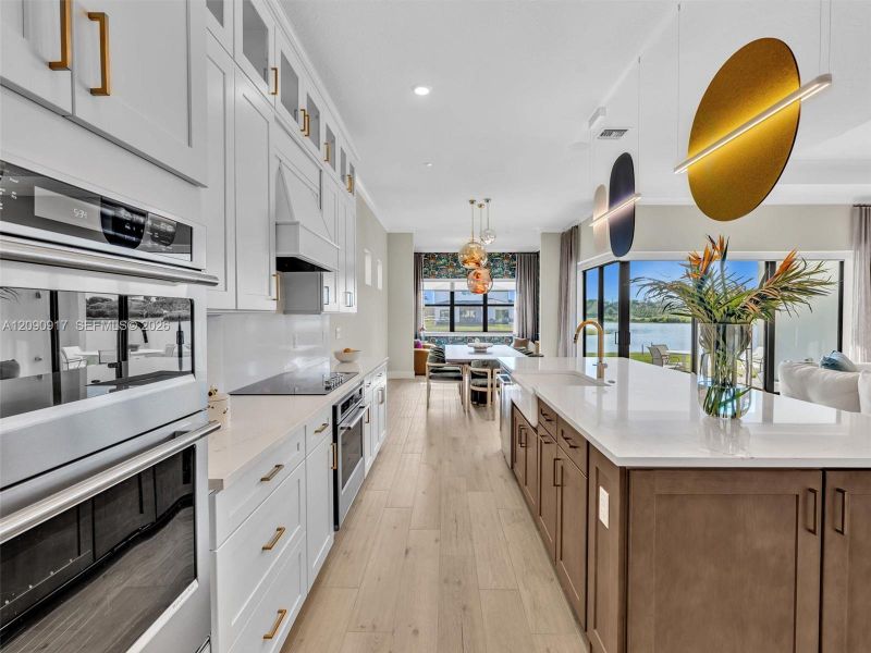Furnished interior view inside a new home in , Davie (Image 33).