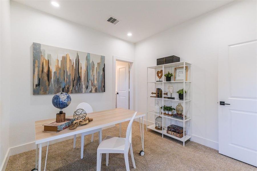 Furnished interior view inside a new home in , Houston (Image 11). Furnished interior view inside a new home in , Houston (Image 11).