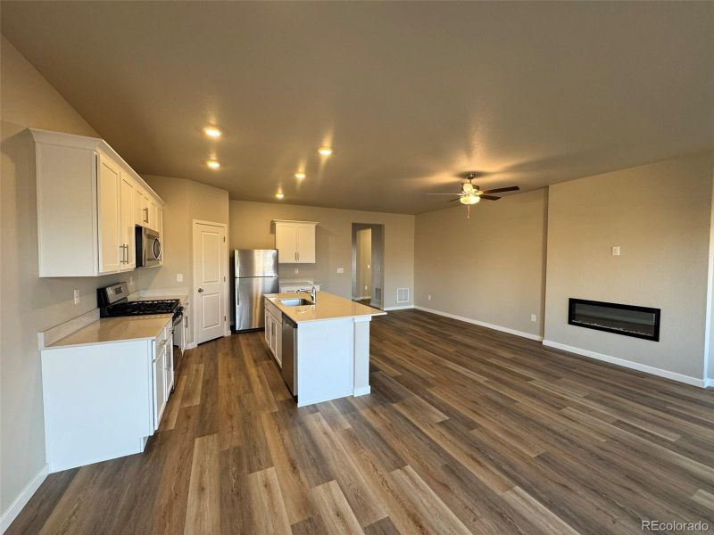 Furnished interior view inside a new home in Farmstead, Berthoud (Image 3).