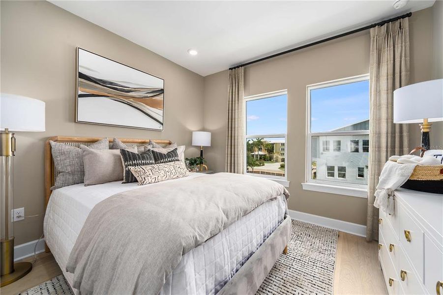 Furnished interior view inside a new home in Seahaven, Punta Gorda (Image 18).