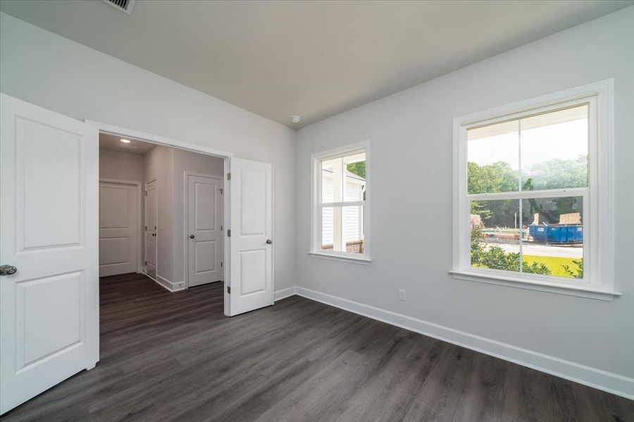 Stay focused in this home office. Stay focused in this home office.