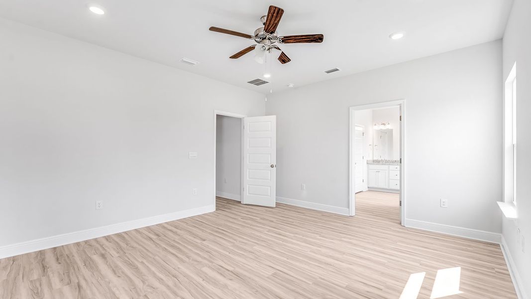 Representative unfurnished interior of a home built from the The Kennedy by D.R. Horton in WindMark Beach, Port Saint Joe (Image 31). Representative unfurnished interior of a home built from the The Kennedy by D.R. Horton in WindMark Beach, Port Saint Joe (Image 31).