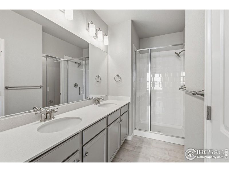 Furnished interior view inside a new home in Cordovan, Longmont (Image 9).