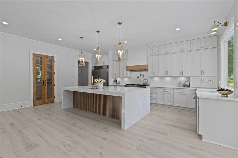 Furnished interior view inside a new home in , Dacula (Image 10).
