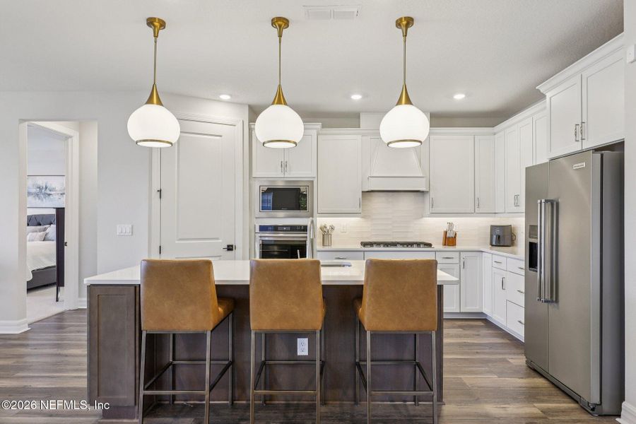 Furnished interior view inside a new home in , St. Augustine (Image 13).