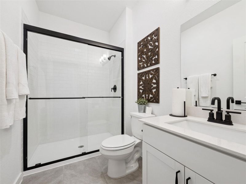 Hall bath 2 (*Photo not of actual home and used for illustration purposes only.) Hall bath 2 (*Photo not of actual home and used for illustration purposes only.)