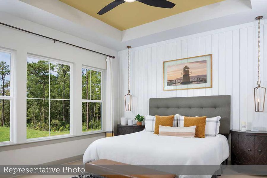 Furnished interior view inside a new home in Discover Series - Select, Summerville (Image 6).