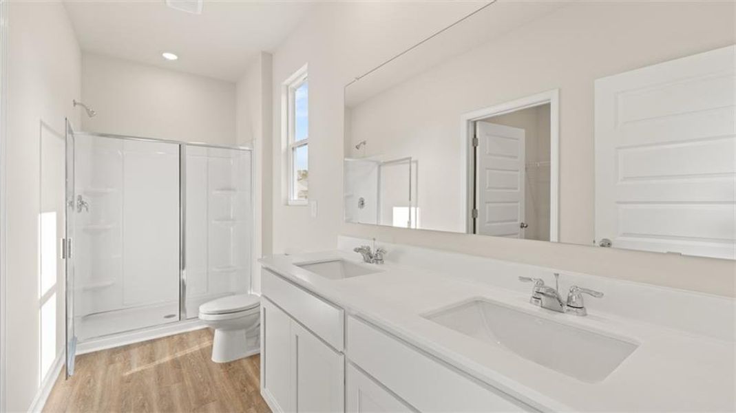 Furnished interior view inside a new home in Willowbrook, Winder (Image 8).