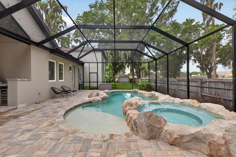 Exterior details and patio area of a home in , Lutz (Image 31). Exterior details and patio area of a home in , Lutz (Image 31).