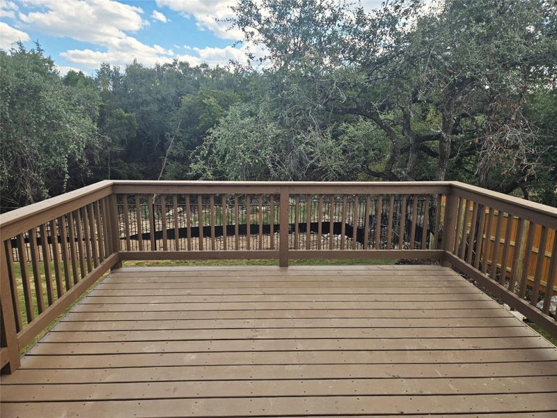 View of deck View of deck