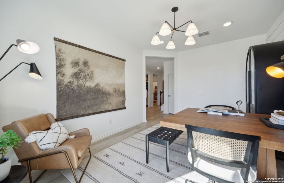 Furnished interior view inside a new home in Dove Song, Marion (Image 6). Furnished interior view inside a new home in Dove Song, Marion (Image 6).