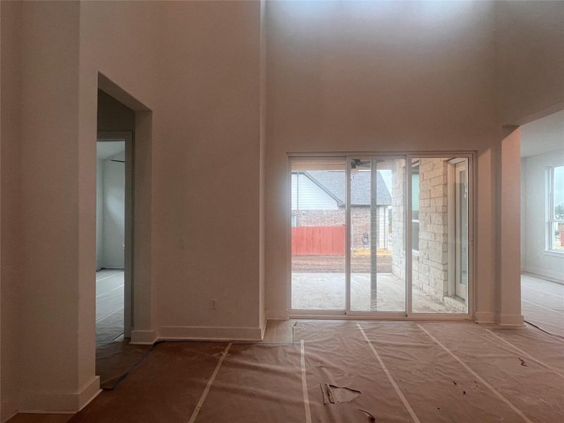 In-progress construction of a new home in Sauls Ranch, Round Rock, TX (Image 28).