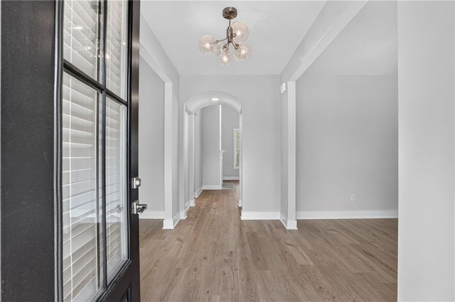 Spacious, unfurnished interior of a new home in The Manor at Gainesville Township, Gainesville (Image 16).
