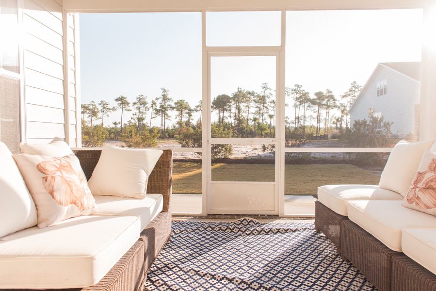 Representative furnished interior of a home built from the McKenzie by Bill Clark Homes in Osprey Landing, Southport (Image 5).