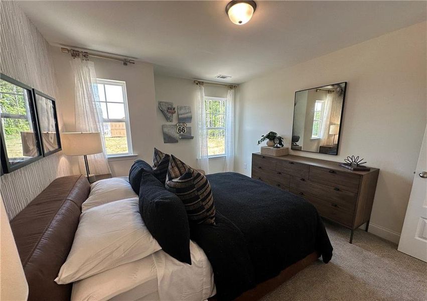 Furnished interior view inside a new home in Mulberry Summit, Flowery Branch (Image 13).