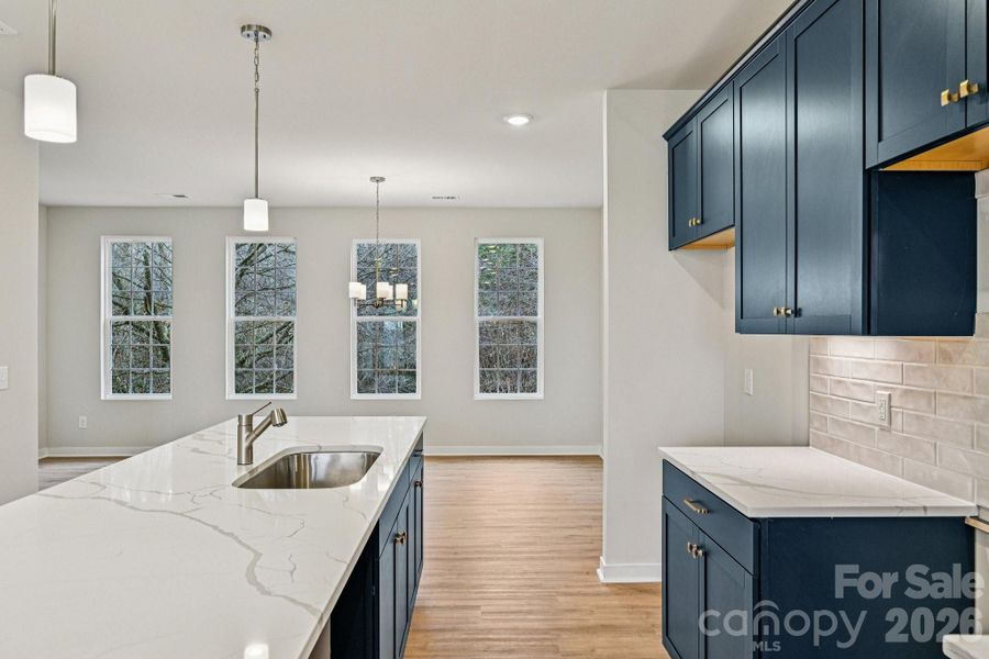 Furnished interior view inside a new home in Vanguard at Vermillion, Huntersville (Image 14).