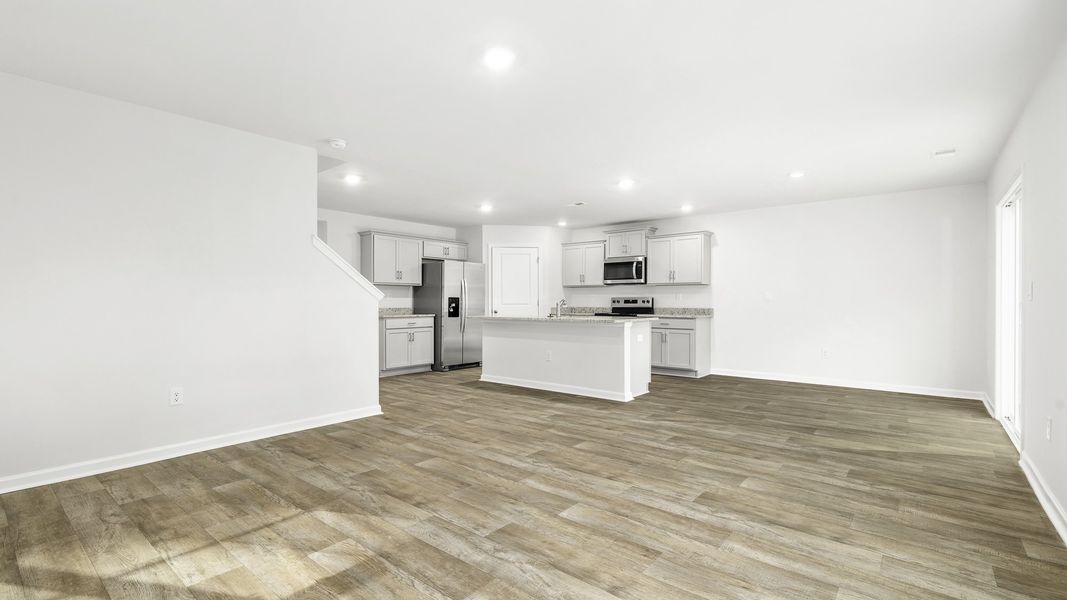 Spacious, unfurnished interior of a new home in Mount Hope Estates, Winston-Salem (Image 15). Spacious, unfurnished interior of a new home in Mount Hope Estates, Winston-Salem (Image 15).