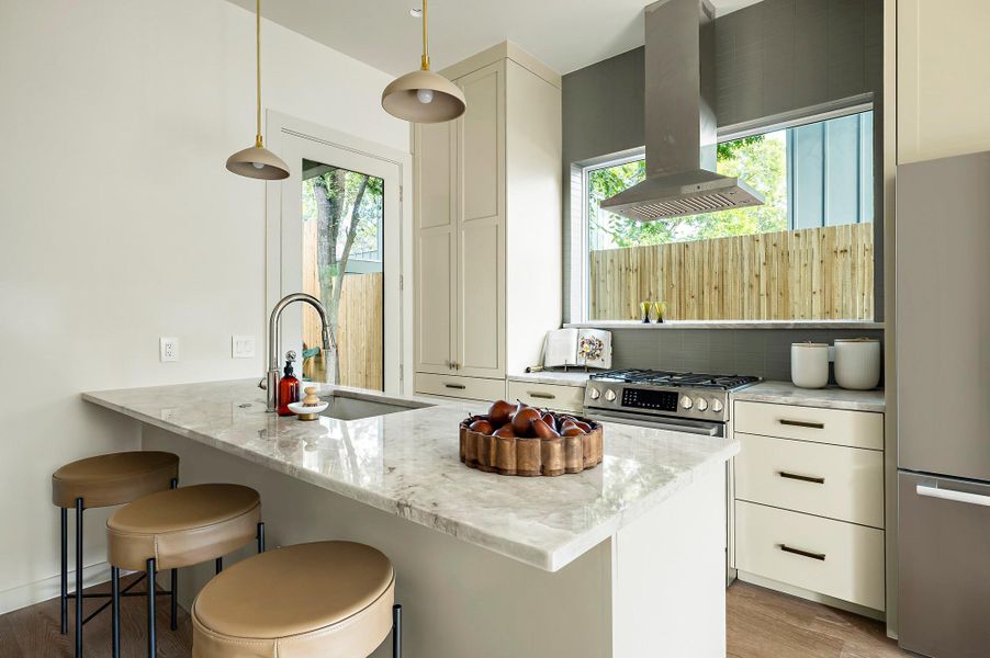 Furnished interior view inside a new home in , Austin (Image 7).