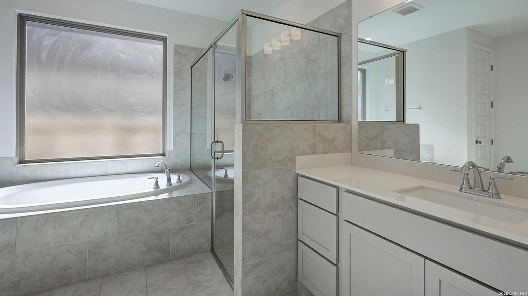 Furnished interior view inside a new home in Kallison Ranch, San Antonio (Image 9).