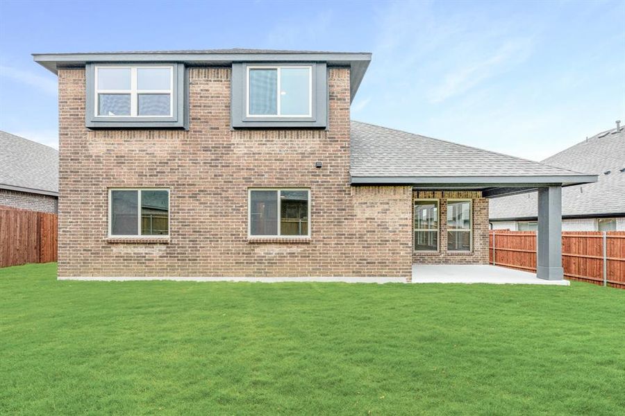 Front exterior of a new home in Arcadia Trails Classic 60, Balch Springs, TX, highlighting curb appeal (Image 2).