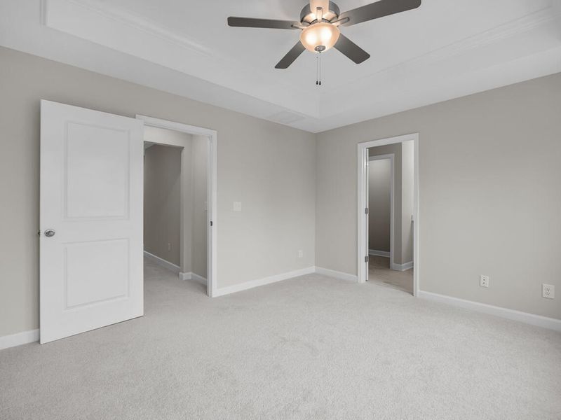 Spacious, unfurnished interior of a new home in Camden Park, Knightdale (Image 23).