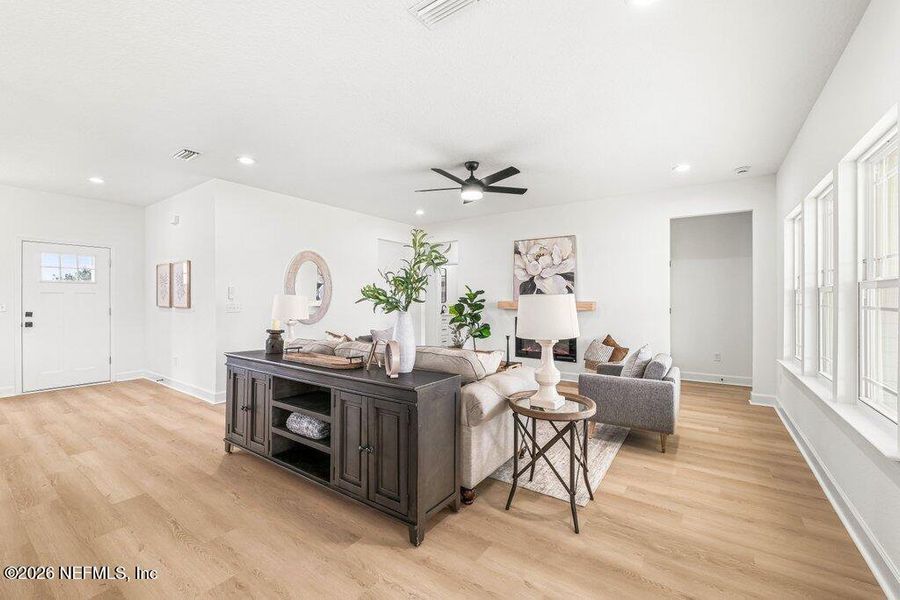 Furnished interior view inside a new home in , Keystone Heights (Image 31).