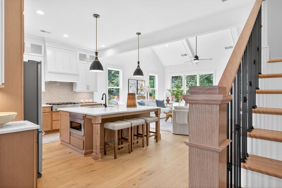 Furnished interior view inside a new home in Livingstone Park, Kennesaw (Image 7).