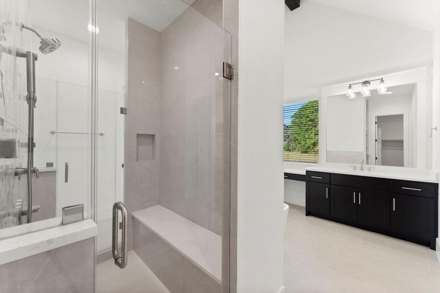 Furnished interior view inside a new home in Homestead Hill, New Waverly (Image 11).