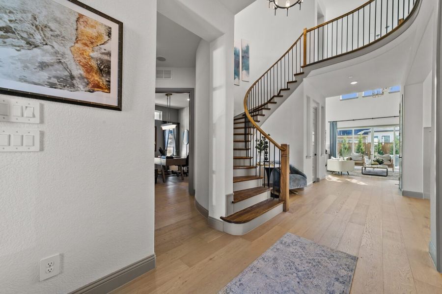 Representative furnished interior of a home built from the Diana by Landon Homes in Lexington Frisco, Frisco (Image 8).