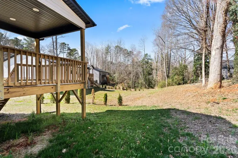 Exterior details and patio area of a home in , Hickory (Image 4).