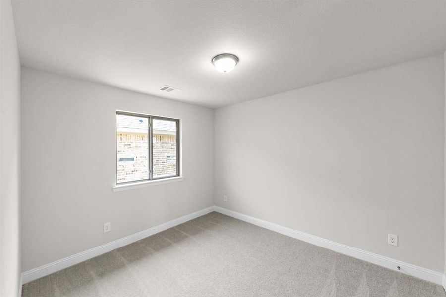 Representative unfurnished interior of a home built from the Corrigan by Pacesetter Homes in Elevon, Lavon (Image 24).