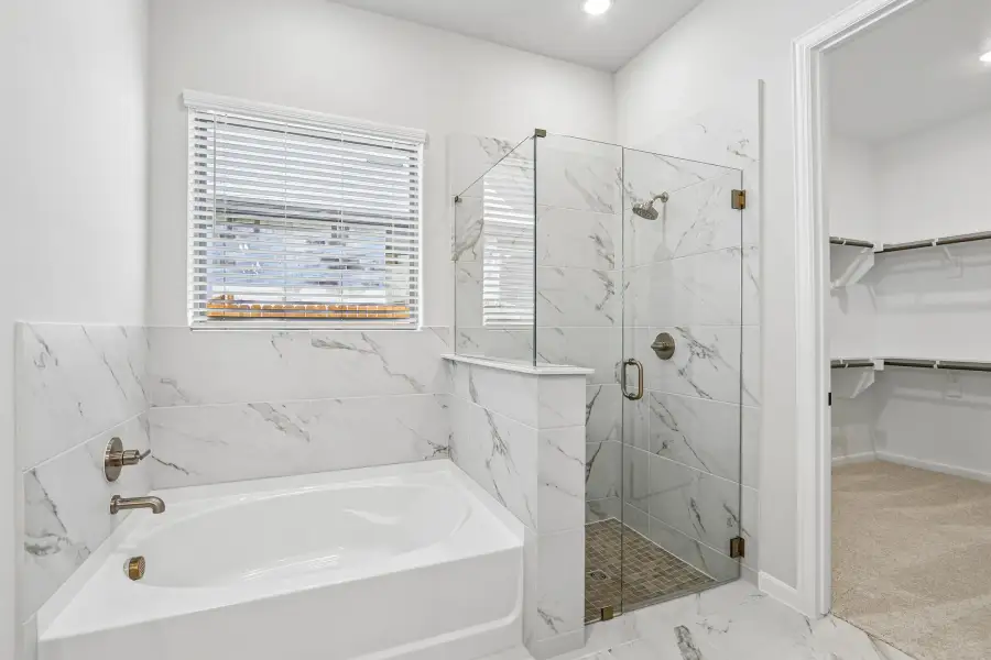 Furnished interior view inside a new home in Ribbonwood, Aubrey (Image 8).
