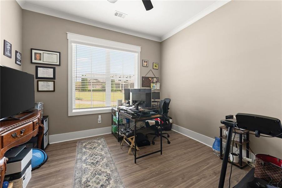 Furnished interior view inside a new home in , Dawsonville (Image 17).