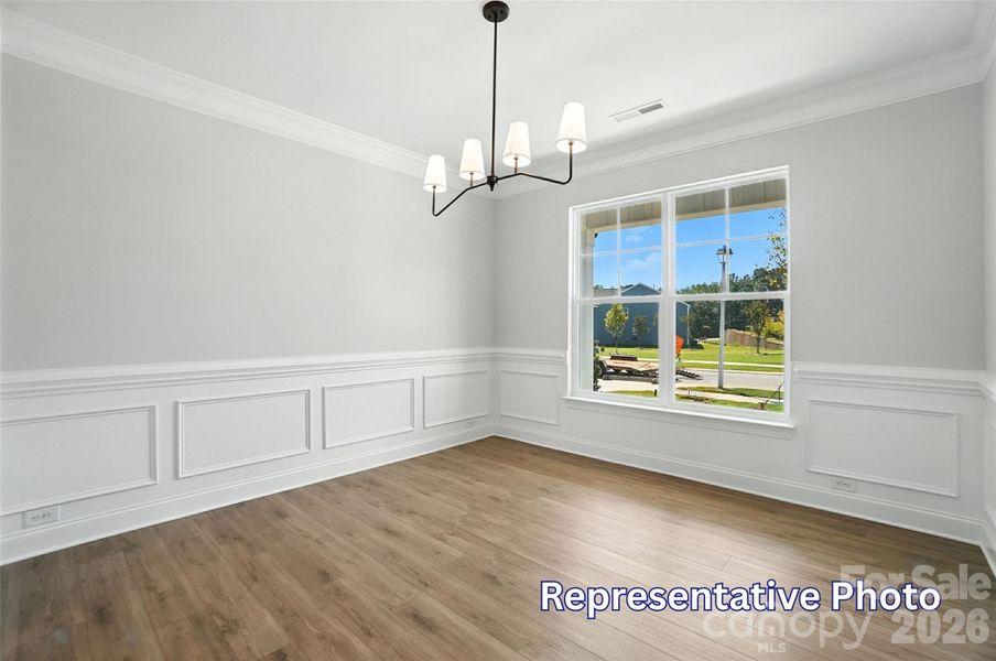 Spacious, unfurnished interior of a new home in Enclave at Riverdale, Huntersville (Image 20).