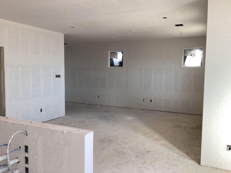 In-progress construction of a new home in The Homestead at Lariat, Liberty Hill, TX (Image 34).