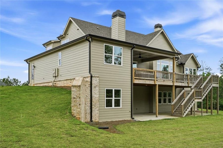 Exterior details and patio area of a home in , Newnan (Image 27).