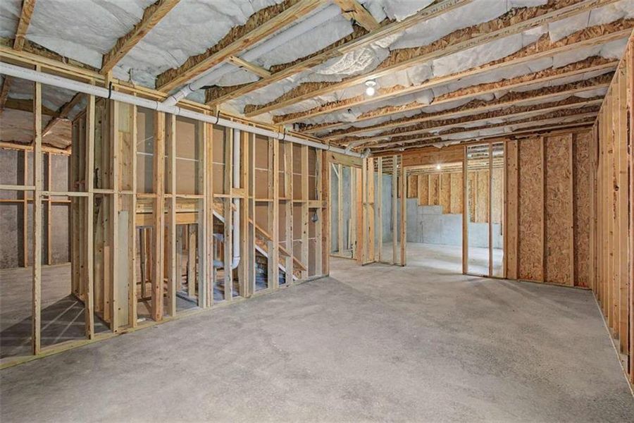 In-progress construction of a new home in The Reserve at Chapel Hill Phase II, Douglasville, GA (Image 40).